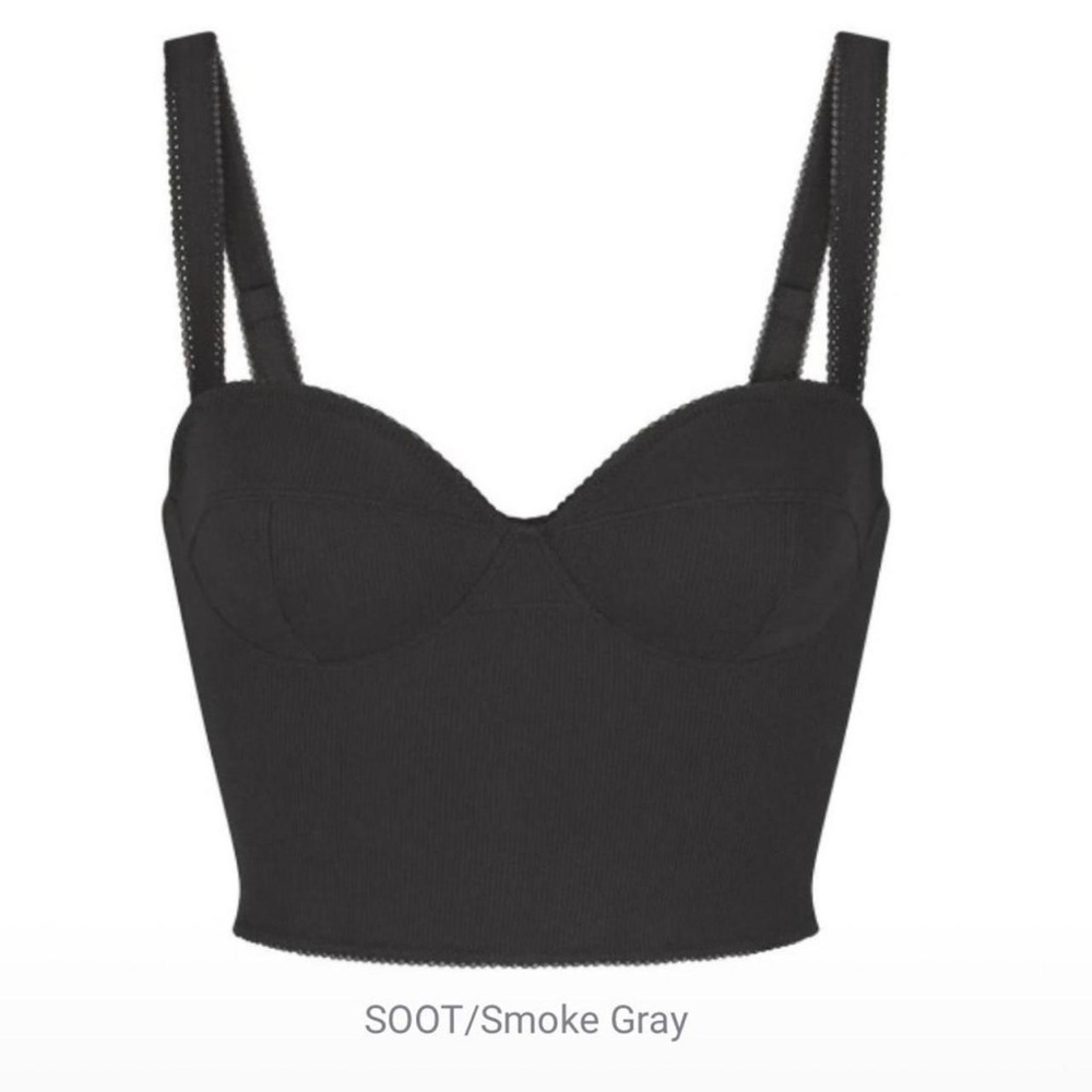 SKIMS Picot Cotton Rib Cami